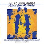 FRANCOIS KOKELAERE, CEDRIC RICARD/PERCUSSION AND SAXOPHONE (CD)