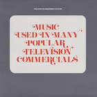 V.A./ミュージック・ユーズド・メニー・ポピュラー・テレヴィジョン・コマーシャルズ&ゼア・スポンサーズ(CD-R)